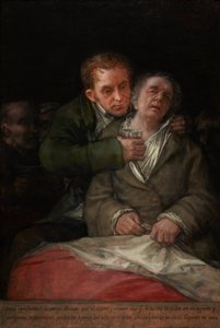 Autorretrato con el Dr. Arrieta de Francisco Jose de Goya y Lucientes