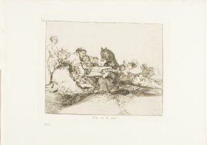 ¡Eso es lo peor!, lámina 74 de Los desastres de la guerra de Francisco Jose de Goya y Lucientes