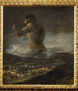 El Coloso ... (pintura sobre lienzo) de Francisco Jose de Goya y Lucientes