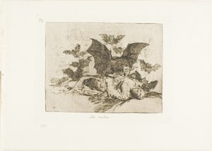 Las consecuencias, lámina 72 de Los desastres de la guerra de Francisco Jose de Goya y Lucientes