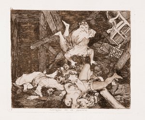 Los desastres de la guerra: Daños de guerra de Francisco de Goya
