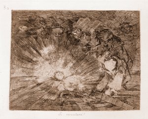 Los desastres de la guerra: ¿Resucitará? de Francisco de Goya