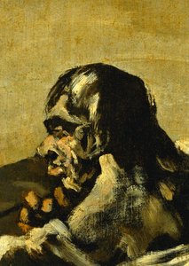Las Parcas ... (pintura sobre lienzo) de Francisco Jose de Goya y Lucientes