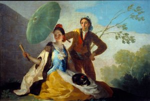 El parasol de Francisco de Goya