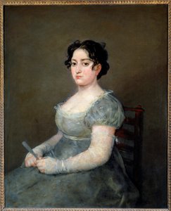 La mujer del abanico