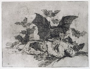 Las consecuencias, lámina 72 de "Los desastres de la guerra de Francisco Jose de Goya y Lucientes