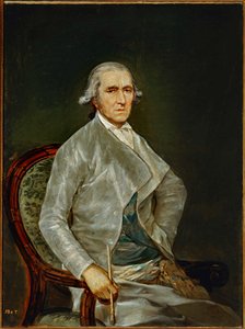 El pintor Francisco Bayeu ... (pintura sobre lienzo) de Francisco Jose de Goya y Lucientes