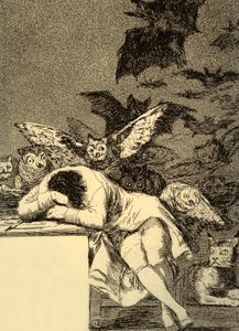 El sueño de la razón produce monstruos (Capricho 43)