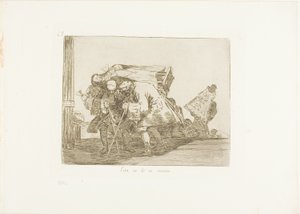 Esto no es menos así, lámina 67 de Los desastres de la guerra de Francisco Jose de Goya y Lucientes