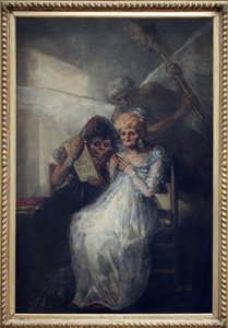 El Tiempo, llamado Las Viejas. Pintura de Francisco de Goya y Lucientes (1746-1828), óleo sobre lienzo, circa 1808-1812, arte español de principios del siglo XIX. Museo de Bellas Artes de Lille
