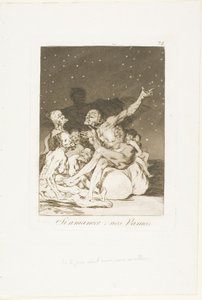 Cuando amanezca nos iremos, lámina 71 de Los Caprichos de Francisco Jose de Goya y Lucientes