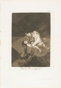 ¡Quién lo hubiera pensado!, lámina 62 de Los Caprichos de Francisco Jose de Goya y Lucientes