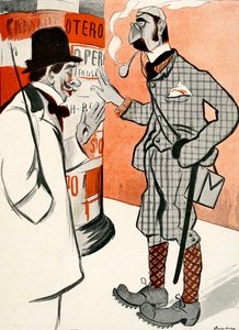 Un francés le dice a un inglés cómo debe vestirse para la Ópera, 1903