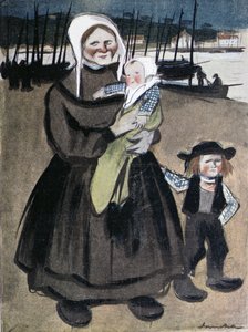 La Hambruna en Bretaña, ilustración de una edición especial de 