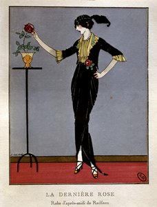 Vestido de tarde Redfern, en "La Gazette du Bon Ton", París. de Francisco Xavier Gose