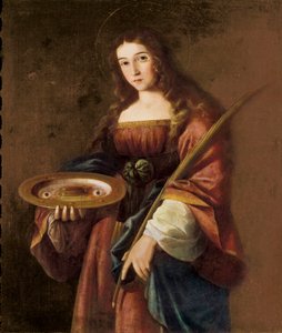 Santa Lucía de Francisco de (circle of) Zurbaran