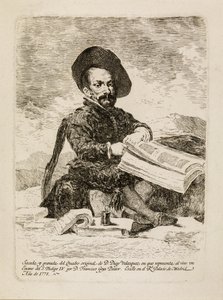 Un Enano [El Primo] de Francisco de Goya