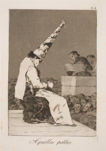 Del polvo viene la suciedad de Francisco de Goya