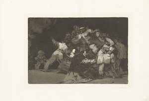 Tonterías generales generales dispares Los Disparates (Las locuras) (título de la serie) Los Proverbios (Los Proverbios) (título de la serie) de Francisco de Goya