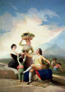 Otoño, o La vendimia, 1786-87 de Francisco de Goya