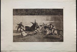 Corridas de toros: La muerte de Pepe Illo (2ª composición) de Francisco de Goya