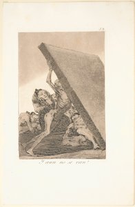 Caprichos: ¡Y aún no se van! de Francisco de Goya