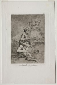 Caprichos: Devota profesión de Francisco de Goya