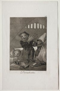 Caprichos: Duendes de Francisco de Goya