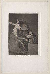 Caprichos: Ni más ni menos de Francisco de Goya