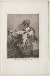 Caprichos: Nadie nos ha visto de Francisco de Goya