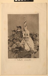 Caprichos: No se pudo hacer nada al respecto de Francisco de Goya