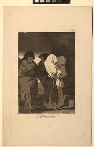 Caprichos: ¡Pobres niñas! de Francisco de Goya