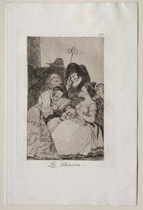 Caprichos: La filiación de Francisco de Goya
