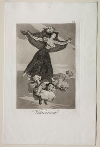 Caprichos: Han volado de Francisco de Goya