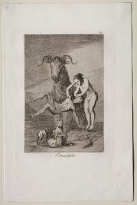 Caprichos: Pruebas de Francisco de Goya