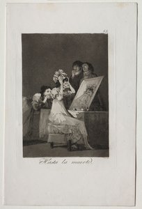 Caprichos: Hasta la muerte de Francisco de Goya