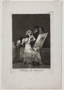 Caprichos:  Until Death de Francisco de Goya