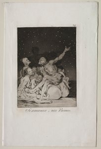 Caprichos: Cuando Amanezca Nos Iremos de Francisco de Goya