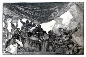 Fantasía clara, 1819-1823 de Francisco de Goya