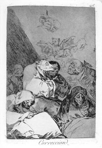 Corrección, 1799 de Francisco de Goya