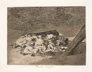 Muertos (63) de Francisco de Goya