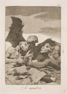 Ellos se arreglan de Francisco de Goya