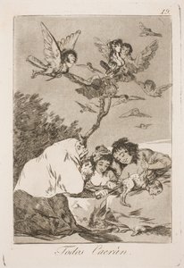 Todos caerán de Francisco de Goya