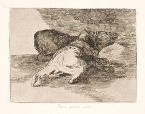 ¡Saca algo de ello! (40) de Francisco de Goya