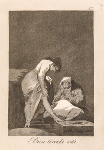 ¡Lo tiene! de Francisco de Goya