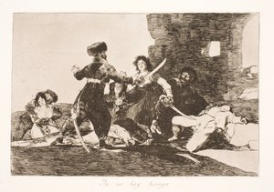 Ya es demasiado tarde (19) de Francisco de Goya