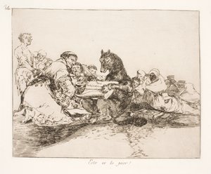 Es aún peor (74) de Francisco de Goya