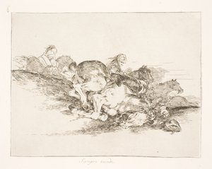 Sigue ocurriendo (siempre) así (8) de Francisco de Goya
