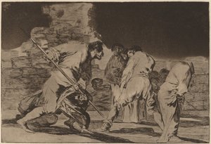 Disparate furioso de Francisco de Goya