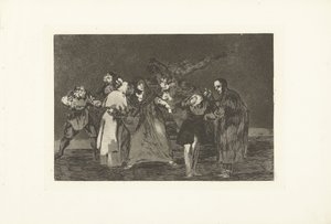 Triple locura Triple dispar Los Disparates (Las locuras) (título de la serie) Los Proverbios (Los Proverbios) (título de la serie) de Francisco de Goya